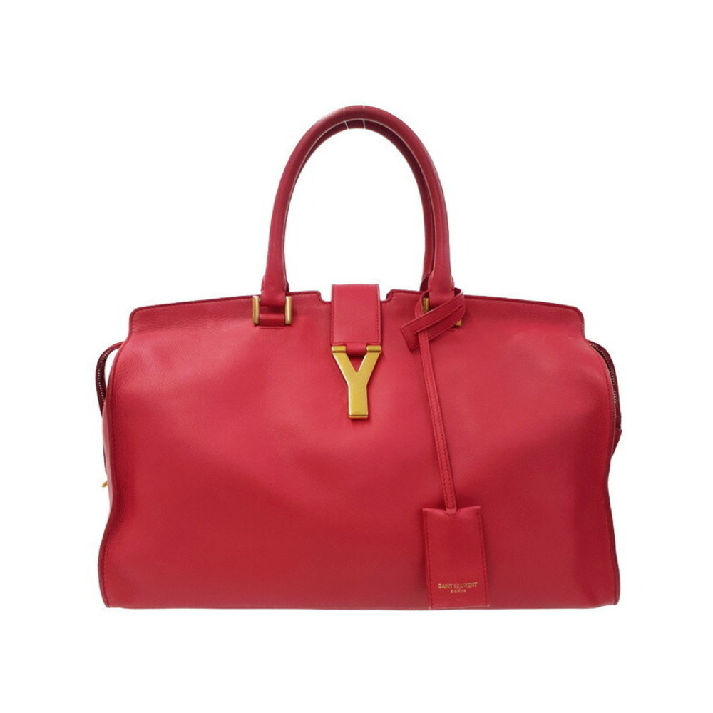 SAINT LAURENT PARIS Monogram Cabas 2way Leather HandBag